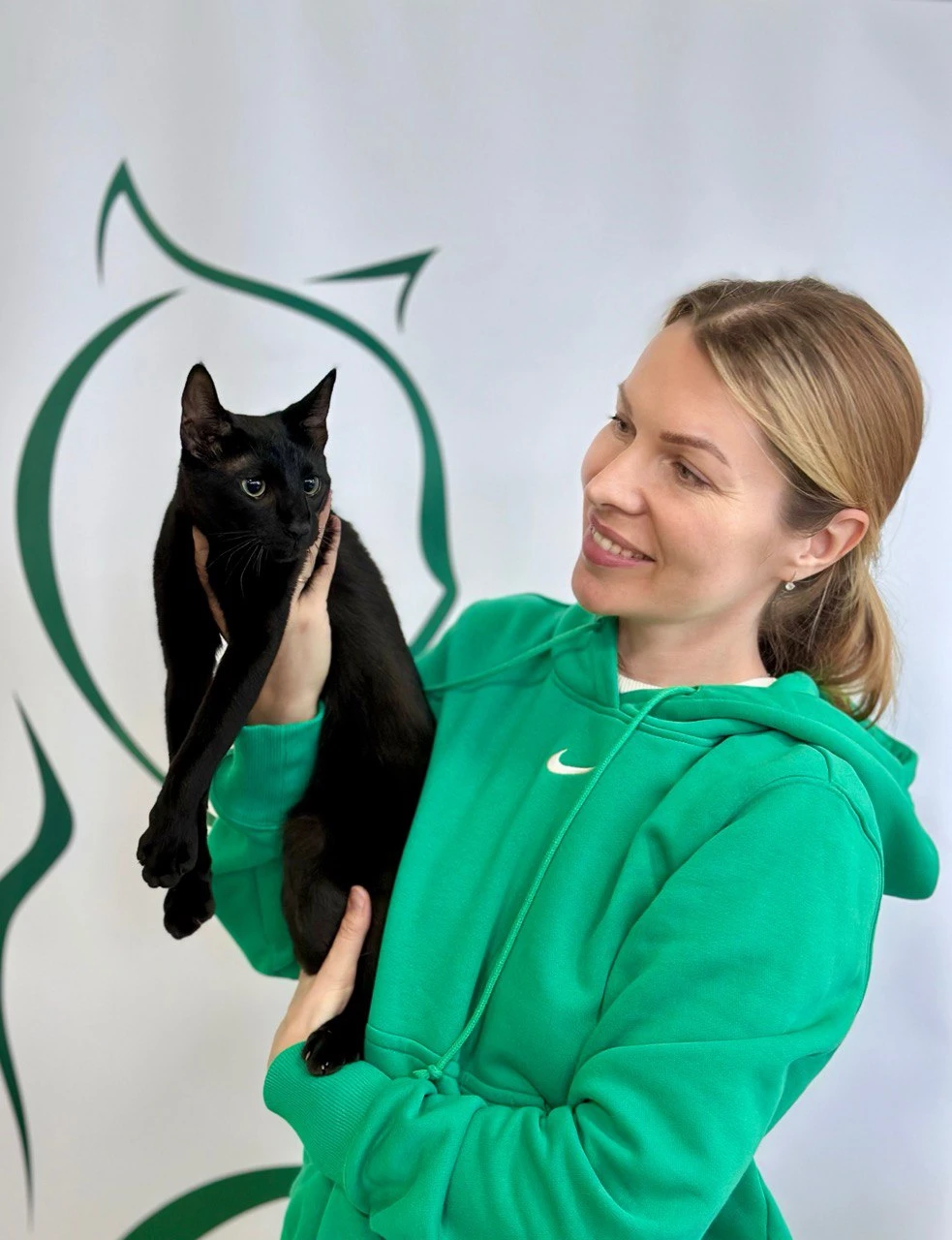 Kalnika-Malinka - победитель выставки кошек WCF - русская голубая кошка